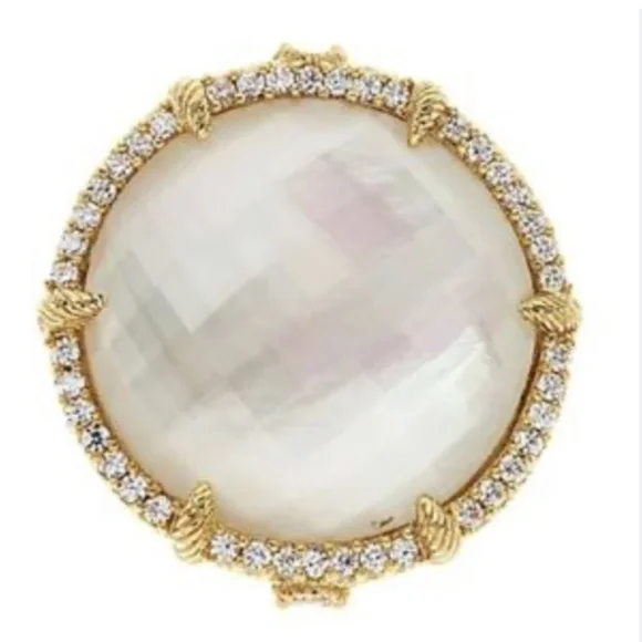 Judith Ripka Eclipse Doublet Ring - Picture 1 of 9